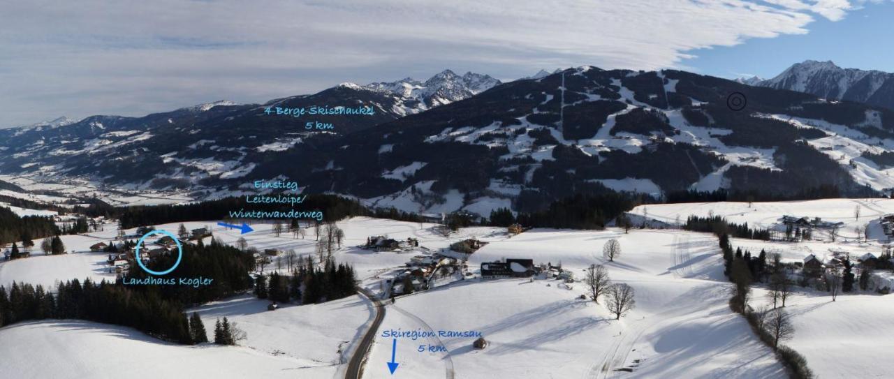 Landhaus Kogler Ramsau am Dachstein Extérieur photo